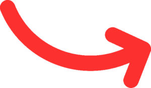 Red downward arrow graphic icon used for guiding user attention on a webpage
